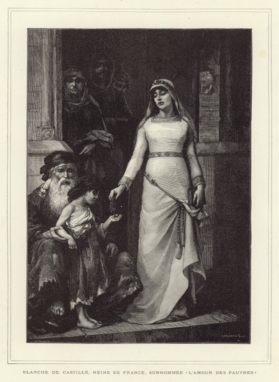 Castille Blanche, Fransa Kralı VIII.Louis