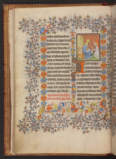 Çalışma Saatleri Kitabı, Add MS 32454 f.10v, Fransa by French School
