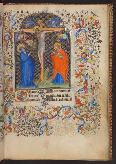 Saat Kitabı, Add MS 32454 f.8r, Fransa by French School