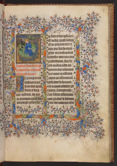 Çalışma Saatleri Kitabı, Add MS 32454 f.9r, Fransa by French School