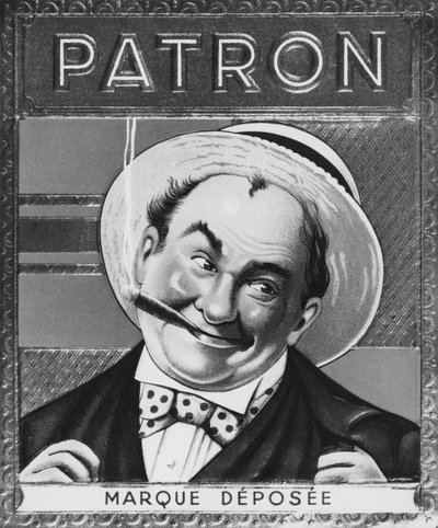 Patron puro kutusu etiketi, 20. yüzyılın başlarında by French School