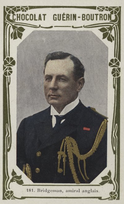 Bridgeman, İngiliz amiral (renkli fotoğraf) by French School