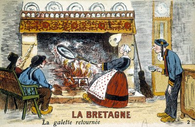Brittany: galette chiminee