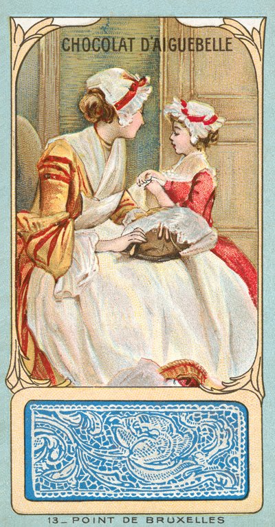Brüksel nokta dantel by French School