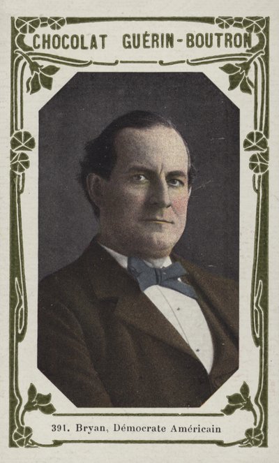 Bryan, Democrate Americain (renkli fotoğraf) by French School