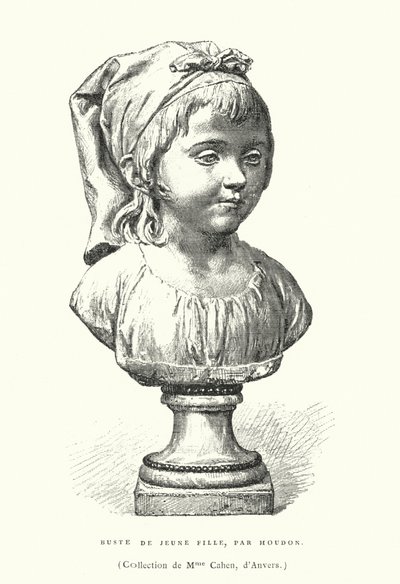 Fransız heykeltıraş Jean-Antoine Houdon
