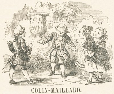 C: Colin-Maillard by French School