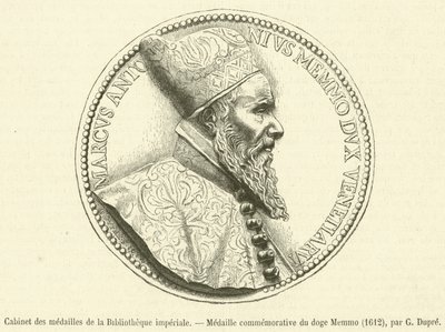 İmparatorluk Kütüphanesi madalya dolabı, Doge Memmo