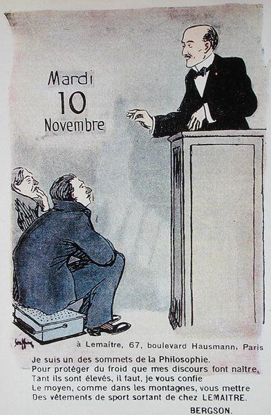 Fransız filozof Henri Bergson
