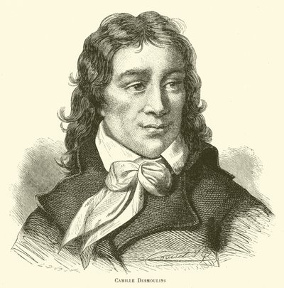 Camille Desmoulins (gravür) by French School