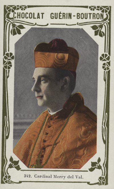 Kardinal Merry del Val (renkli fotoğraf) by French School