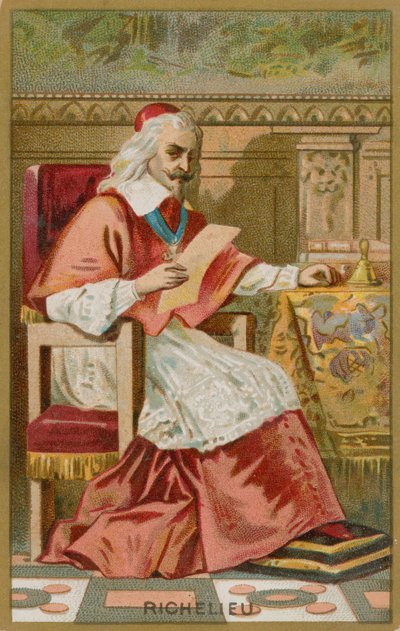 Kardinal Richelieu by French School