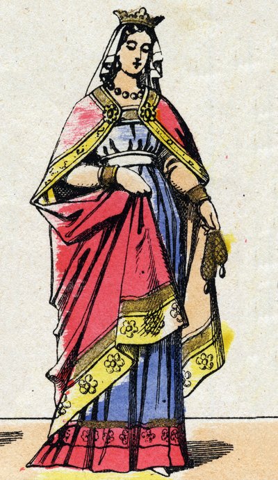 Carolingian hanedanı: Portre Adelaide d