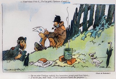 29 Mart 1917, La Baionnette dergisinin 1 Nisan (Poisson d