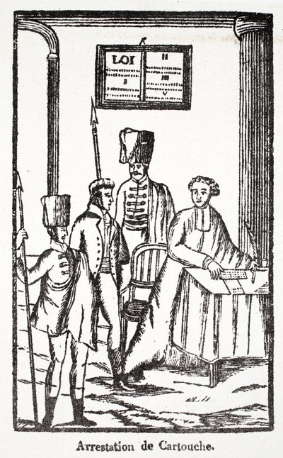Tutuklama kartuşları by French School