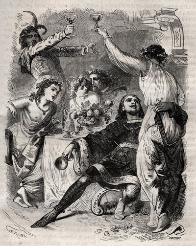 Nesle Kulesi Örneği by French School