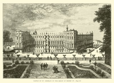 Henry IV döneminde St Germain Kalesi by French School