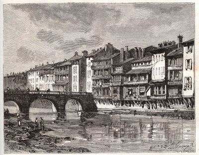 Castres - Languedoc-Roussillon-Midi-Pyrenees - V.-A. Malt-Kahverengi. 1884 by French School