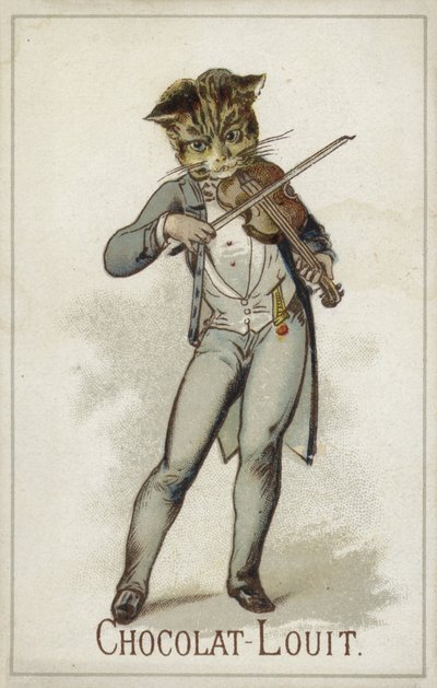 keman çalan kedi by French School