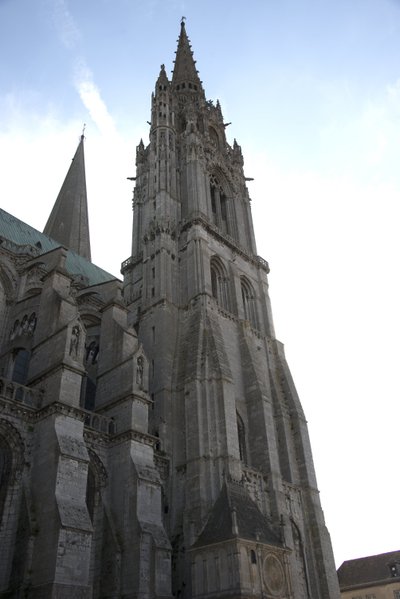 Chartres Katedrali, Saat Köşkü ile Kuzey Cephesi by French School