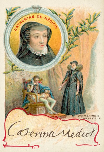 Catherine de Medici ve kocası, Fransa