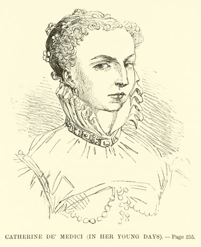Catherine de Medici, genç günlerinde by French School