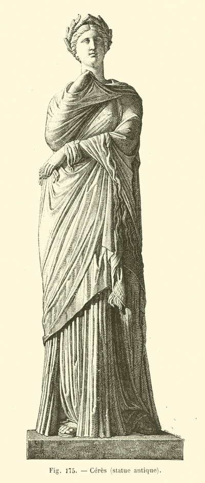 Ceres (gravür) by French School