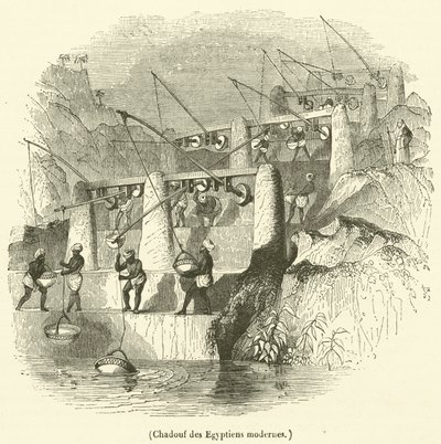 Modern Mısırlıların Shadouf