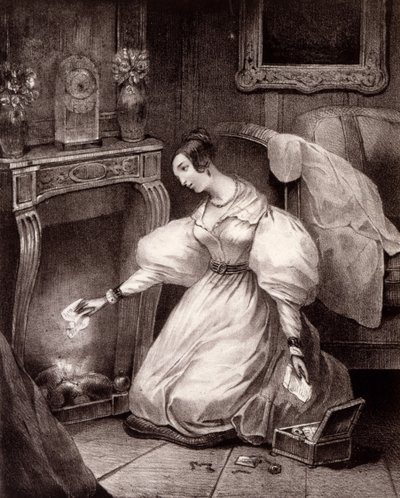Chagrin DAmour, 19. yüzyılın başlarında by French School