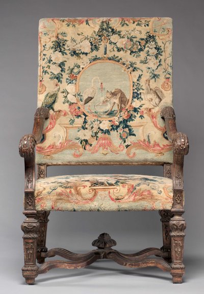 Sandalye, üretici Savonnerie Fabrikası, 1717