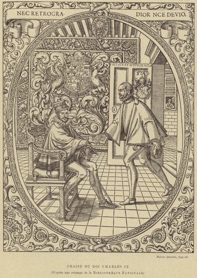 Fransa Kralı Charles IX Başkanı, 16. Yüzyıl by French School