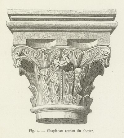 Koronun Romanesk başkenti by French School