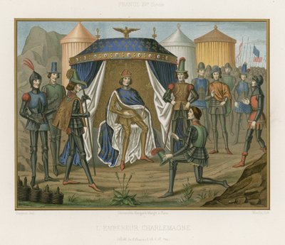 Şarlman; Kutsal roma imparatoru by French School