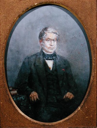 Charles-Gabriel Pravaz (1791-1853) c.1840 (tuval üzerine yağlı boya) by French School