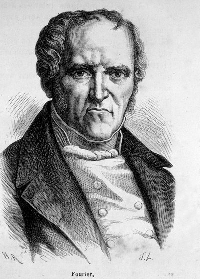 Charles Fourier (1772-1837), Fransız filozof ve ekonomist. by French School