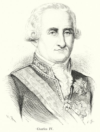 Charles IV (gravür) by French School