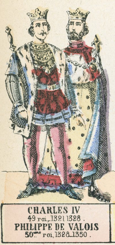 IV. Charles, 49 kral by French School