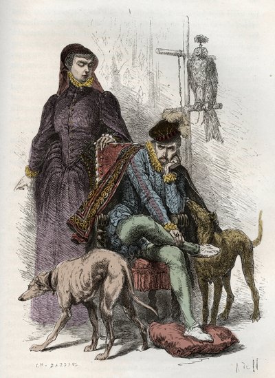 Charles IX ve Catherine de Medici - Caterina de 