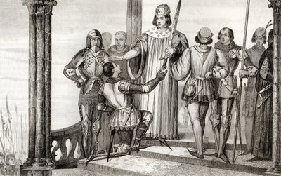 Charles V (1358-80) Bilge kılıcını Duguesdin