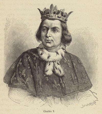 Charles V (gravür) by French School
