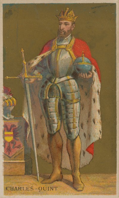 Charles V, Kutsal Roma İmparatoru (1500-1558) by French School