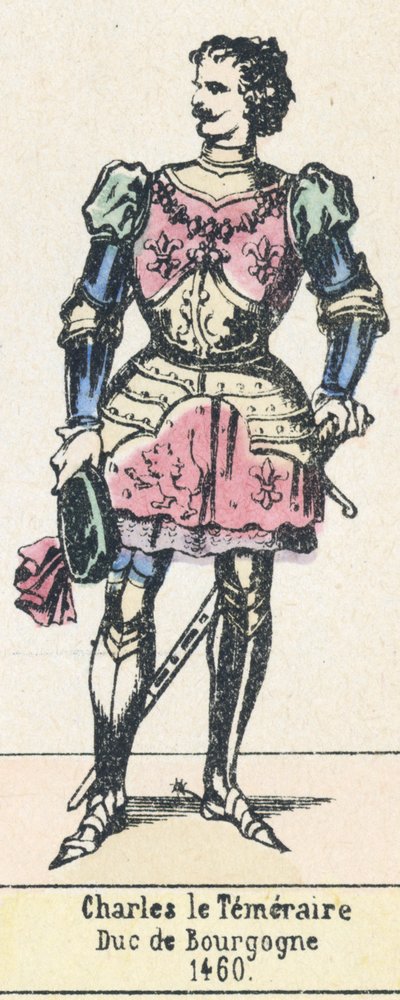 Charles Temeraire, Burgonya Dükü by French School