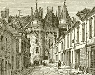 Langeais Şatosu by French School