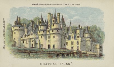 Chateau dUsse, Usse, Indre-et-Loire by French School