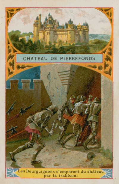 Pierrefonds Şatosu by French School