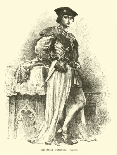 Chaumont dAmboise by French School