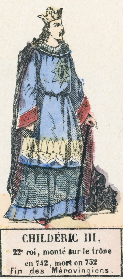 Childeric III, 22. kral, 742