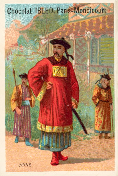 Çin (kromolito) by French School