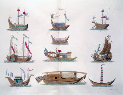 Çin Gemileri by French School