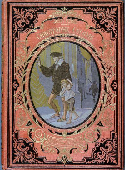 Christophe Colomb (Cristoforo Colombo) ve bir çocuk, - Jules Verne